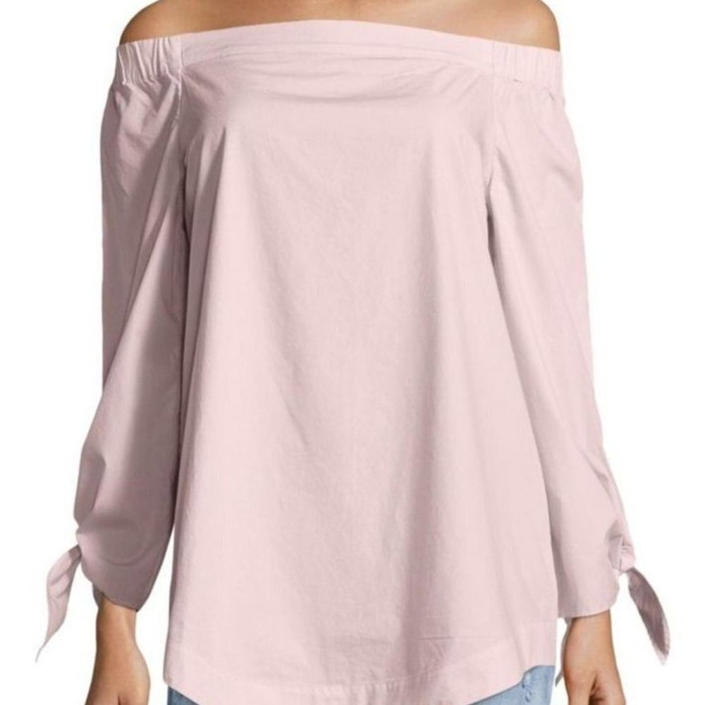 Free People Off The Shoulder Tunic Blouse